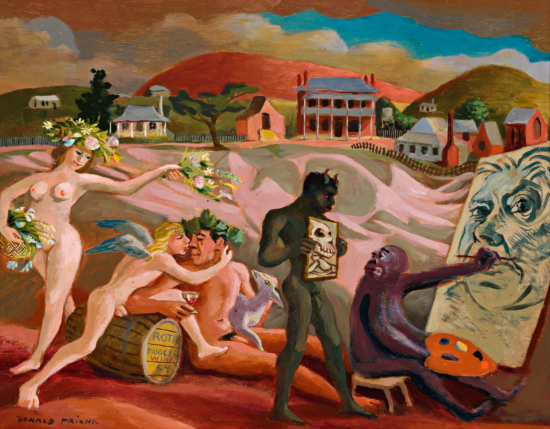 Works from the Donald Friend Collection