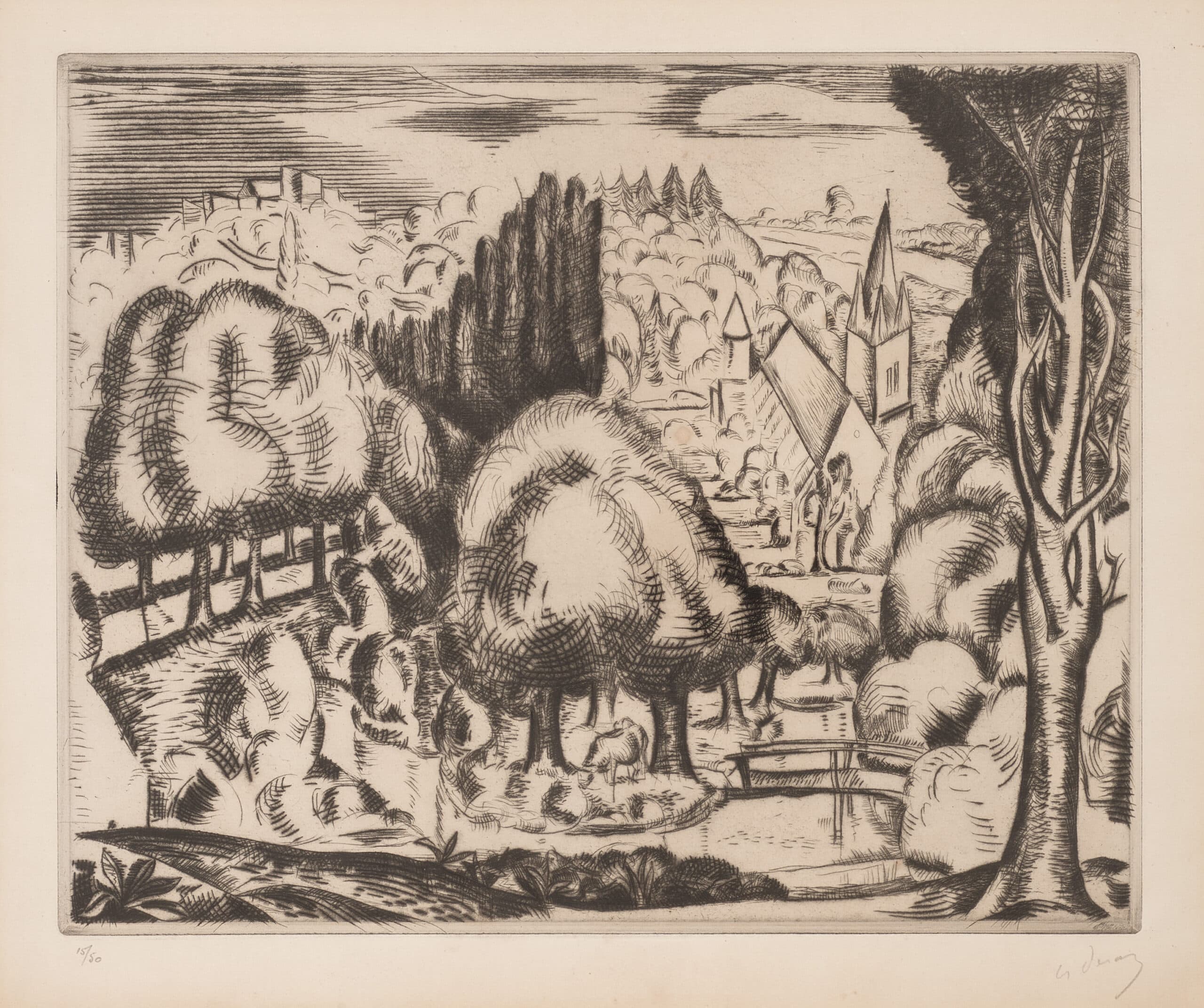 LANDSCAPE IN THE ITALIAN MANNER