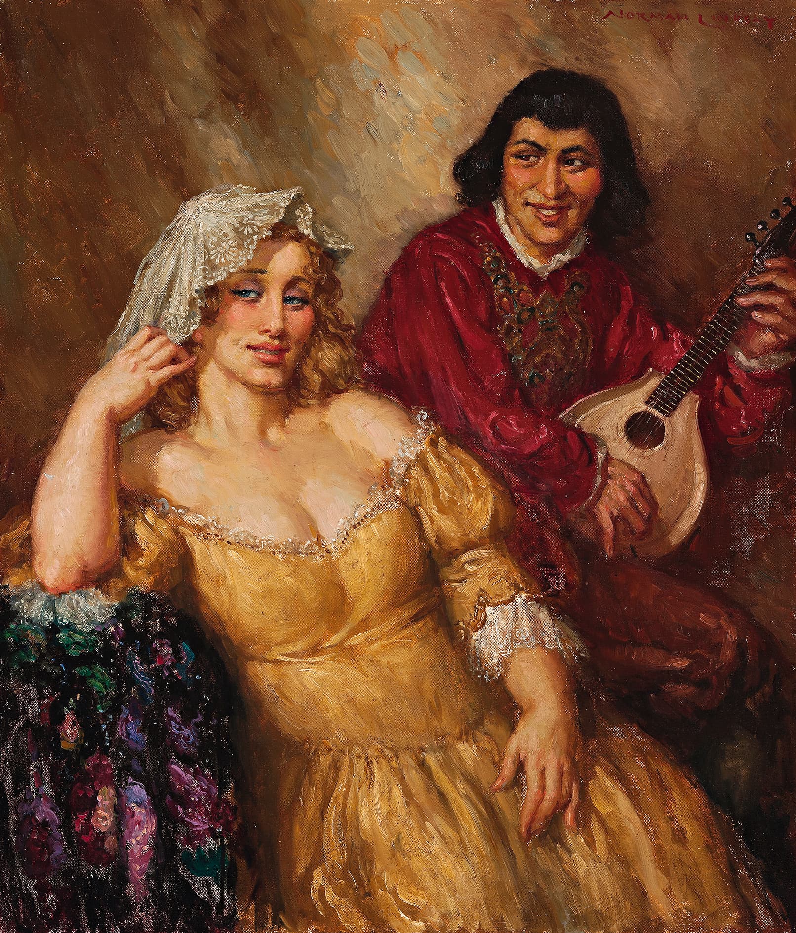 LADY AND TROUBADOUR