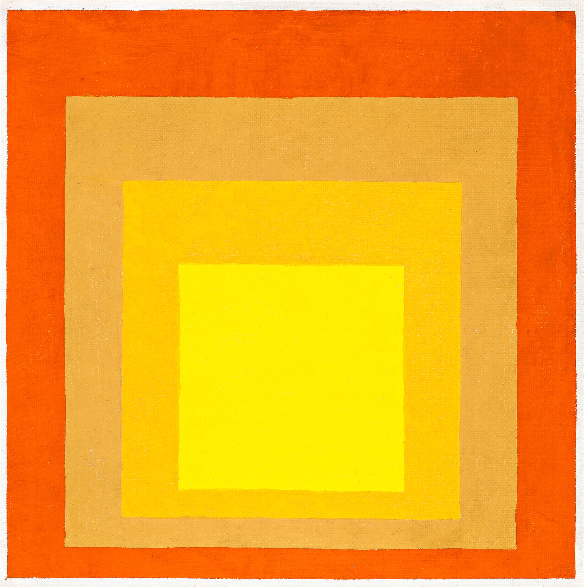 STUDY FOR: HOMAGE TO THE SQUARE: ALLEGRO