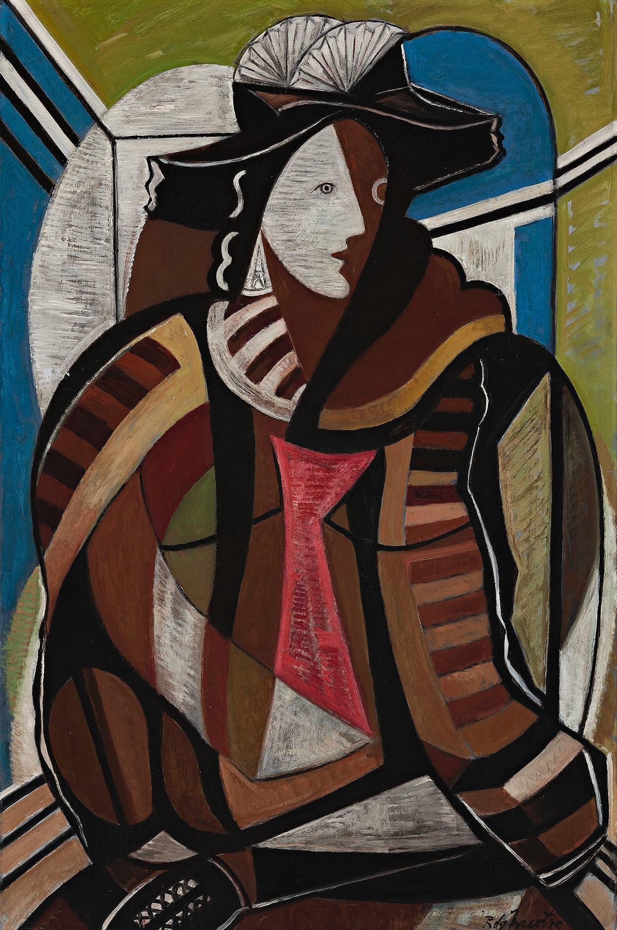 SEATED FIGURE (PORTRAIT OF ANN, LADY BUTLER)