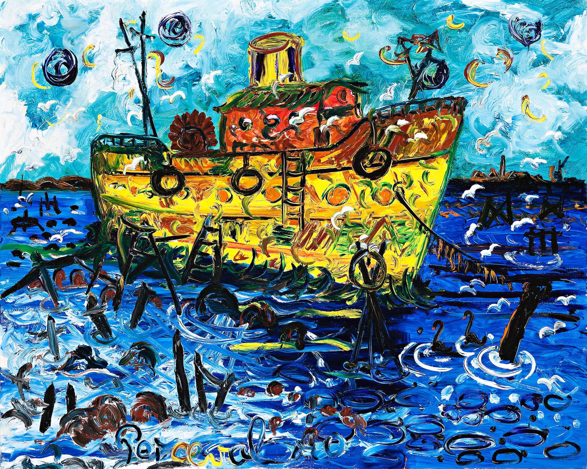 TUG BOAT, WILLIAMSTOWN PORT