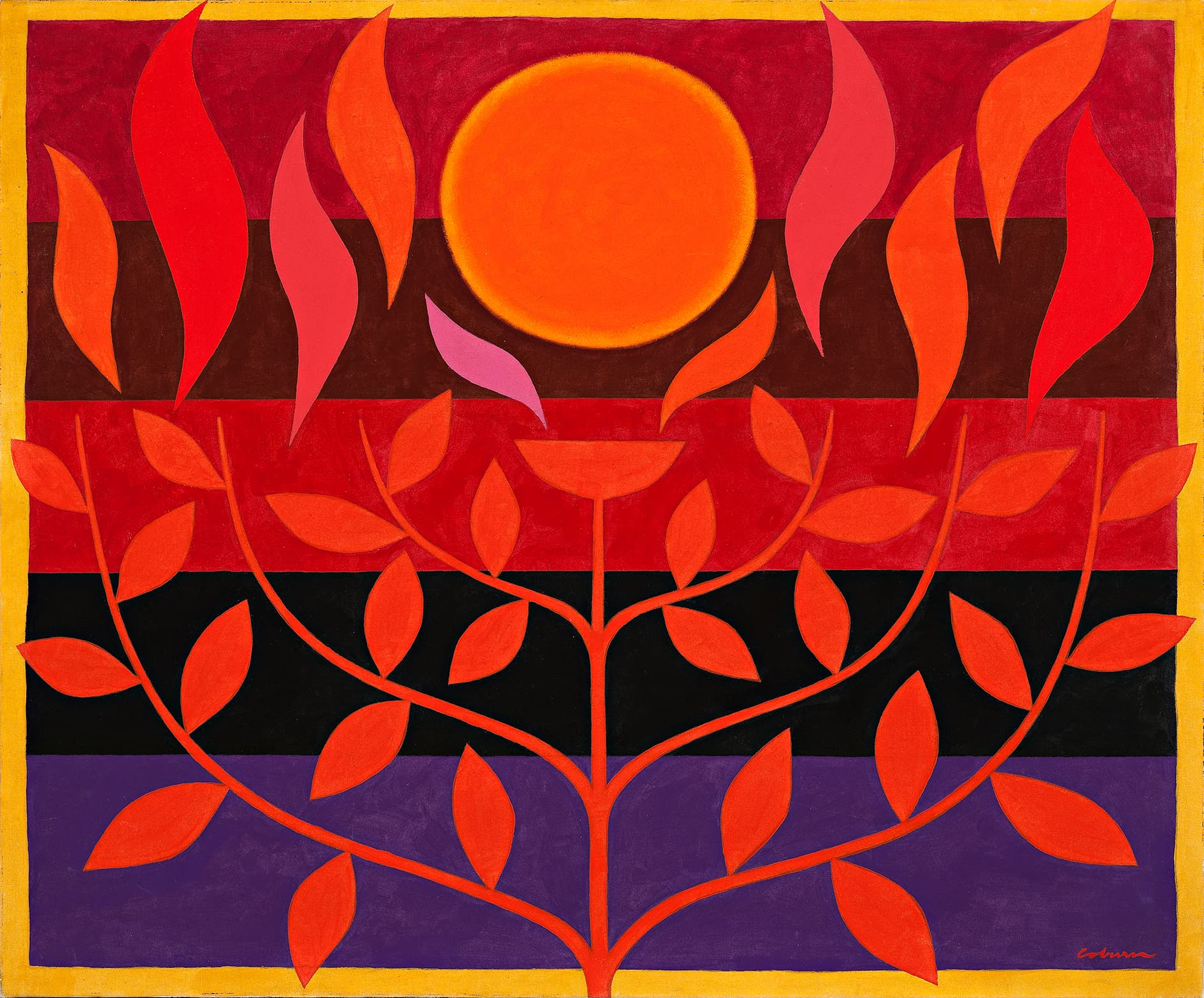 TREE OF LIFE (MAQUETTE FOR TAPESTRY)