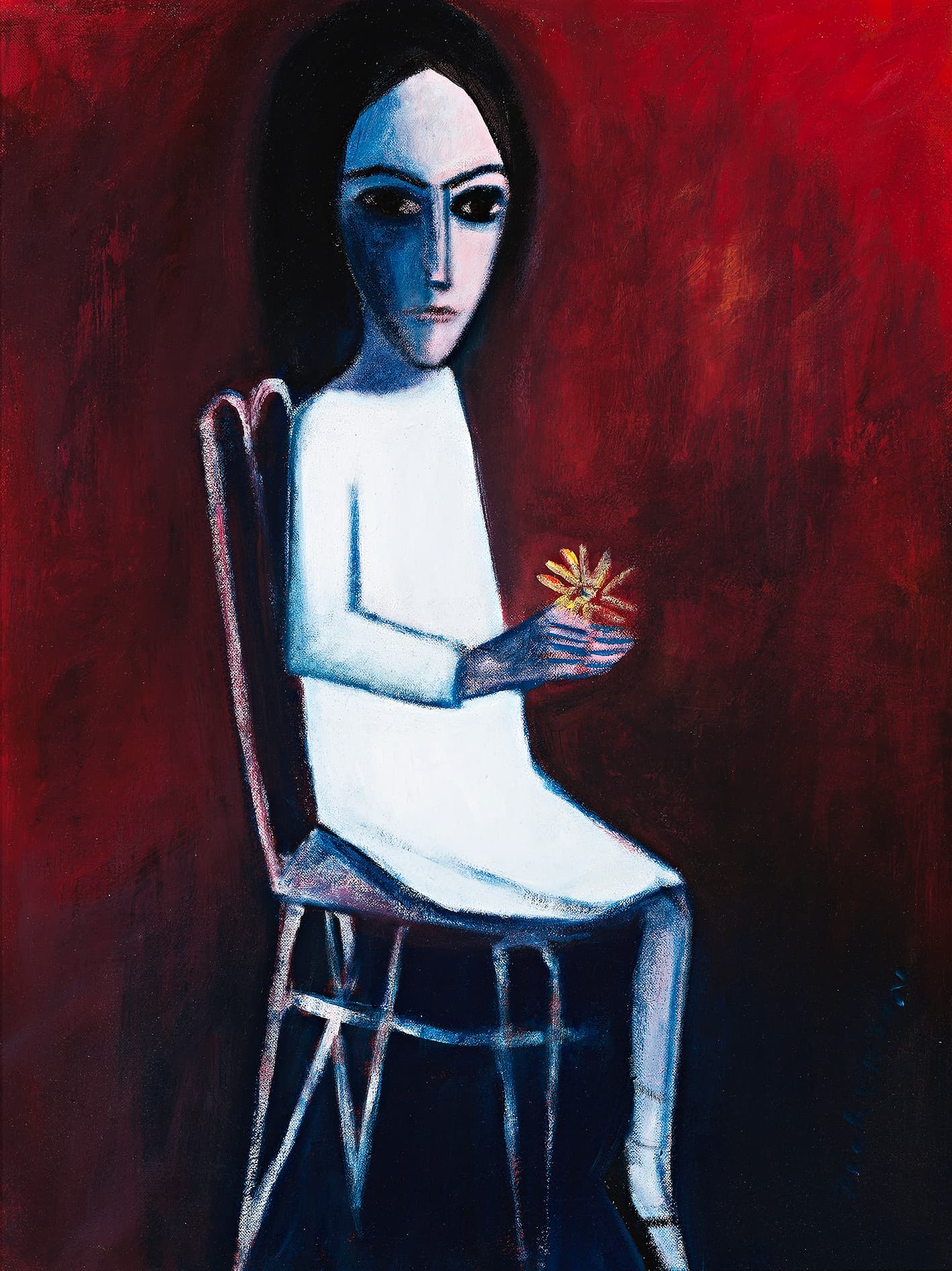 THE GIRL IN WHITE
