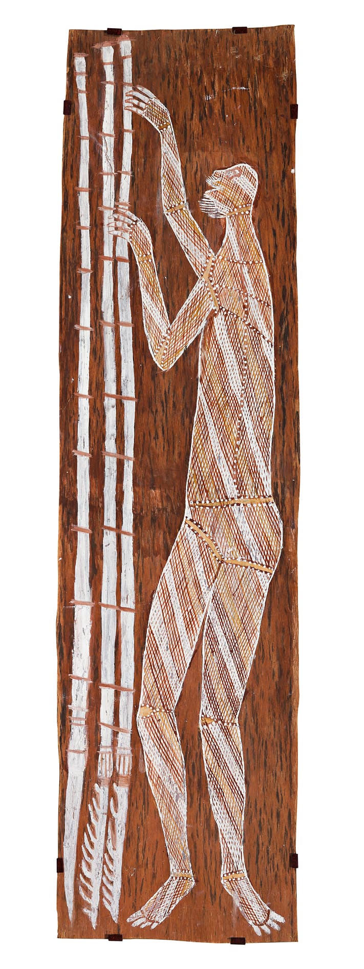 STANDING MAN WITH SPEARS