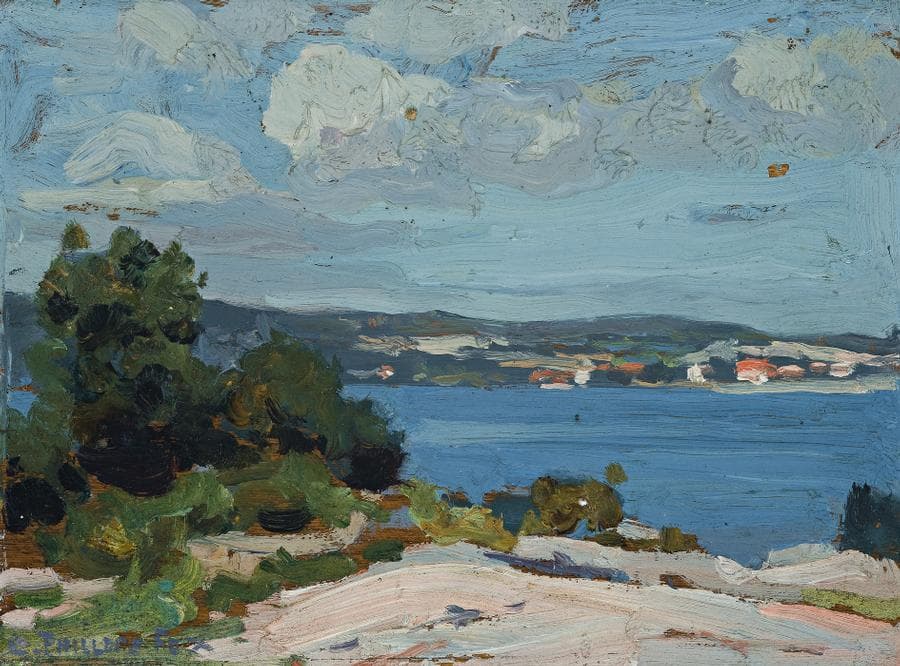 VIEW ACROSS THE HARBOUR, SYDNEY