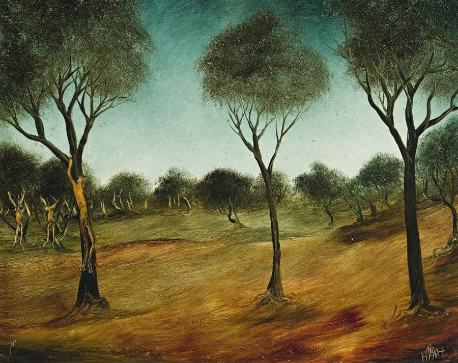 LANDSCAPE WITH CRUCIFIXION