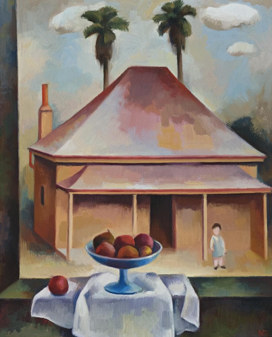 SUBURBAN SCENE