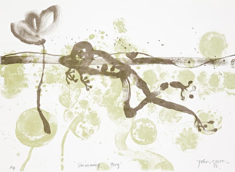 SWIMMING FROG