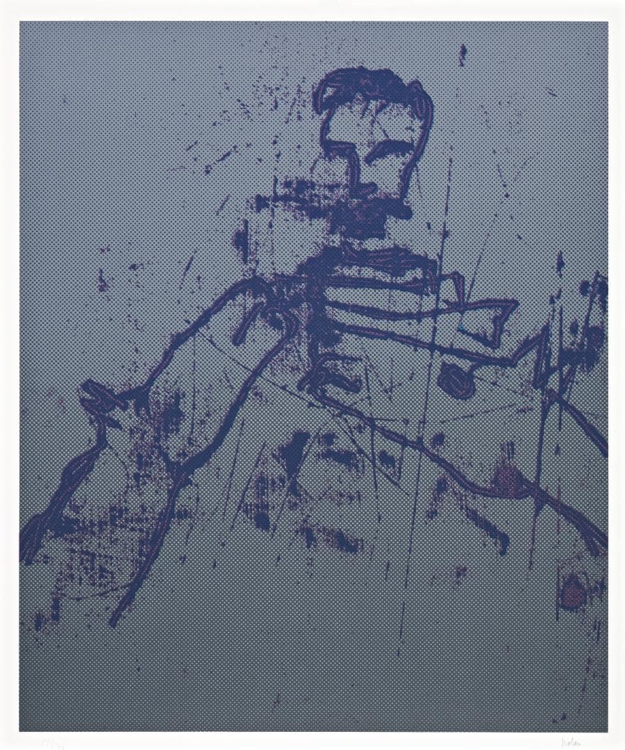 FIGURE AND HORSES