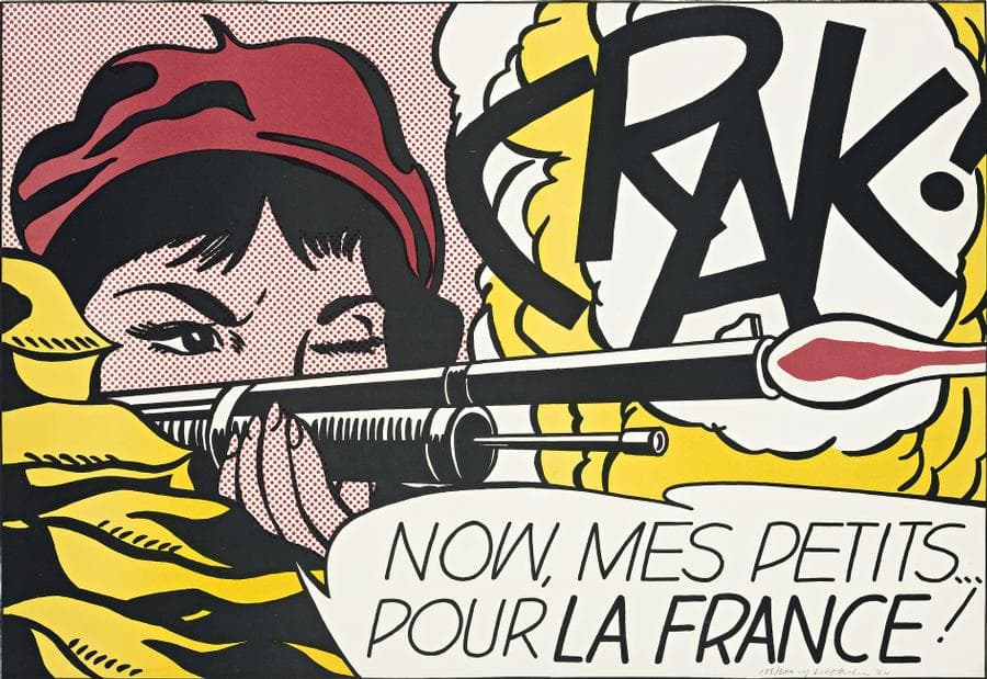 CRAK! NOW, MES PETITS…POUR LA FRANCE!