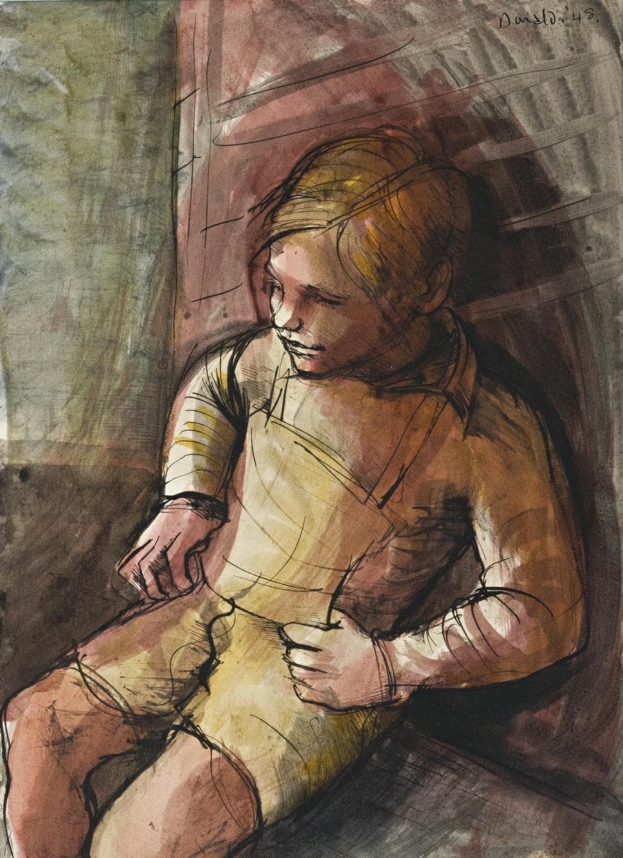 SEATED BOY