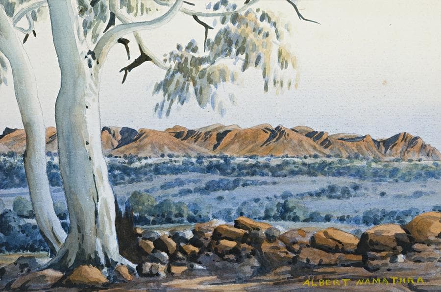 EVENING LIGHT, GOSSES RANGES