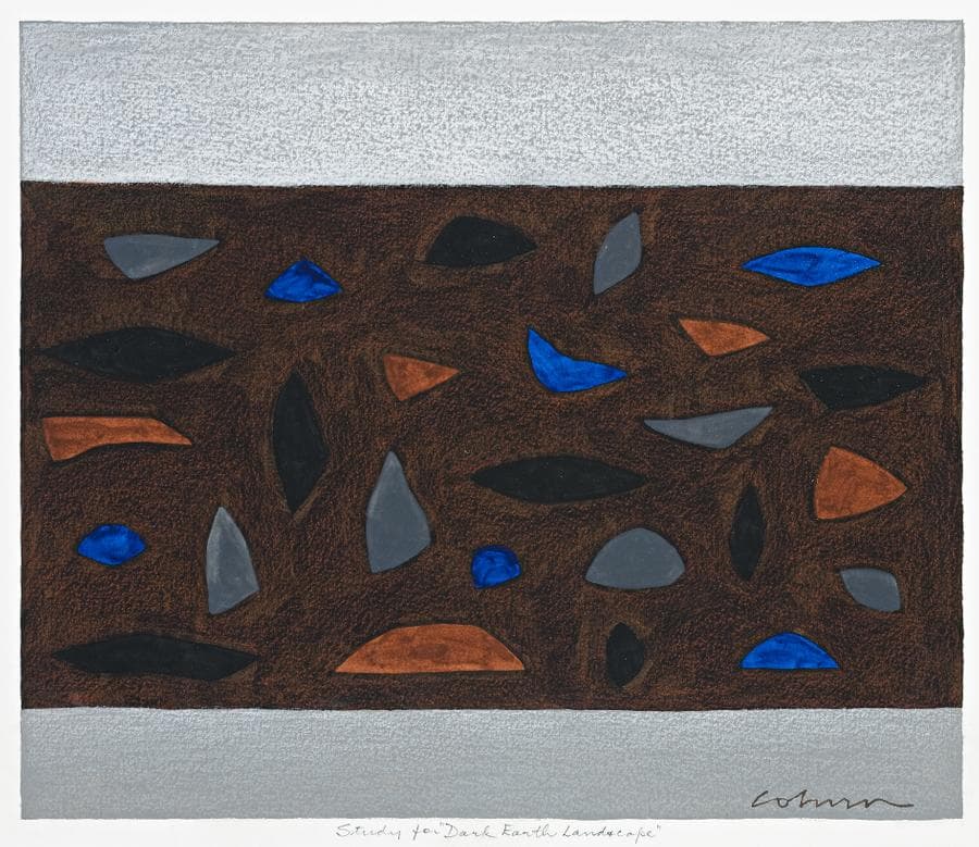 STUDY FOR DARK EARTH LANDSCAPE