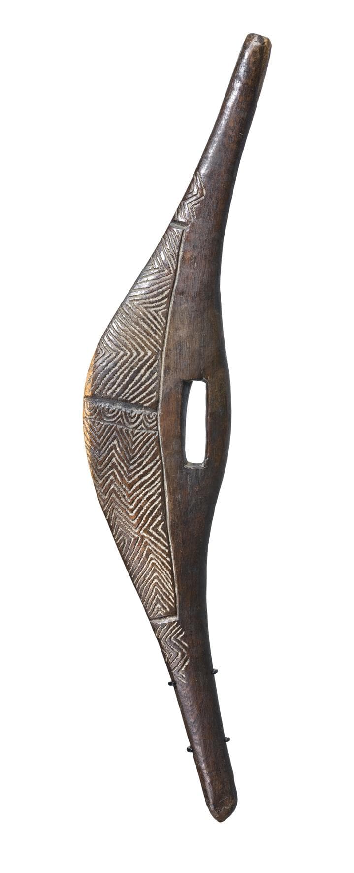 A VERY FINE PARRYING SHIELD