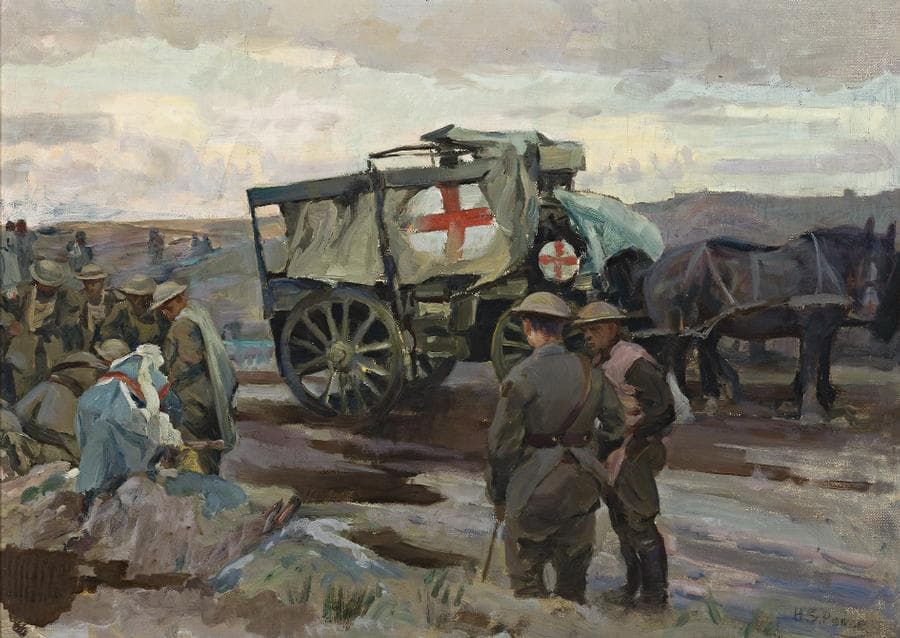 THE WAR AMBULANCE
