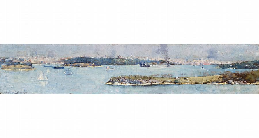 PANORAMIC VIEW OF SYDNEY HARBOUR, ACROSS CREMORNE