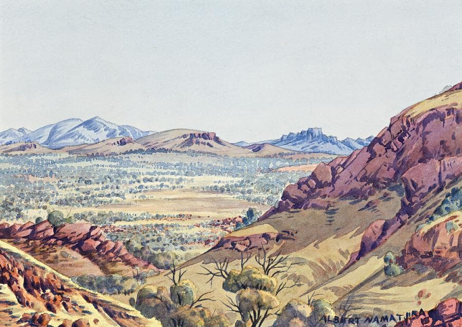 MACDONNELL RANGES,CENTRAL AUSTRALIA