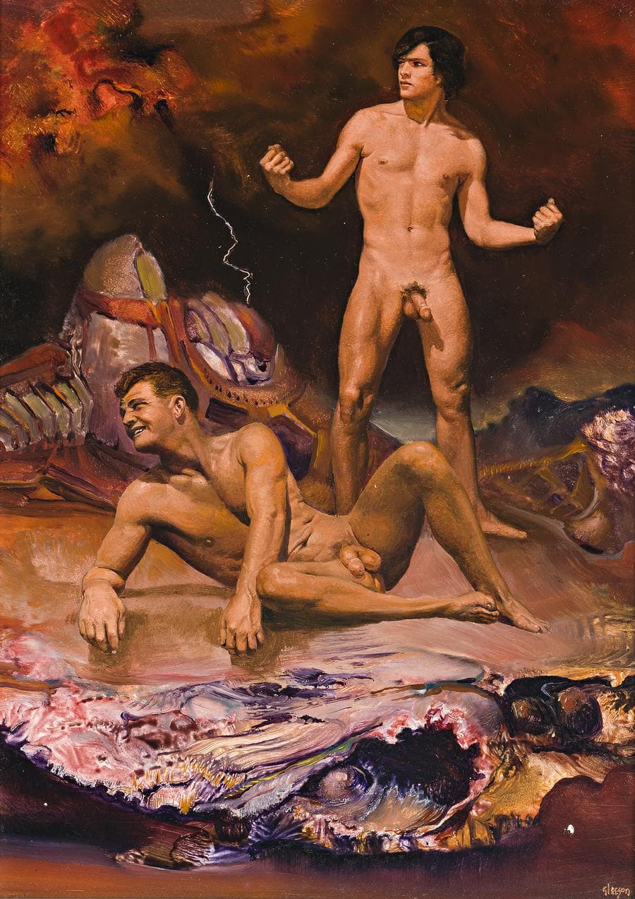TWO MALE NUDES