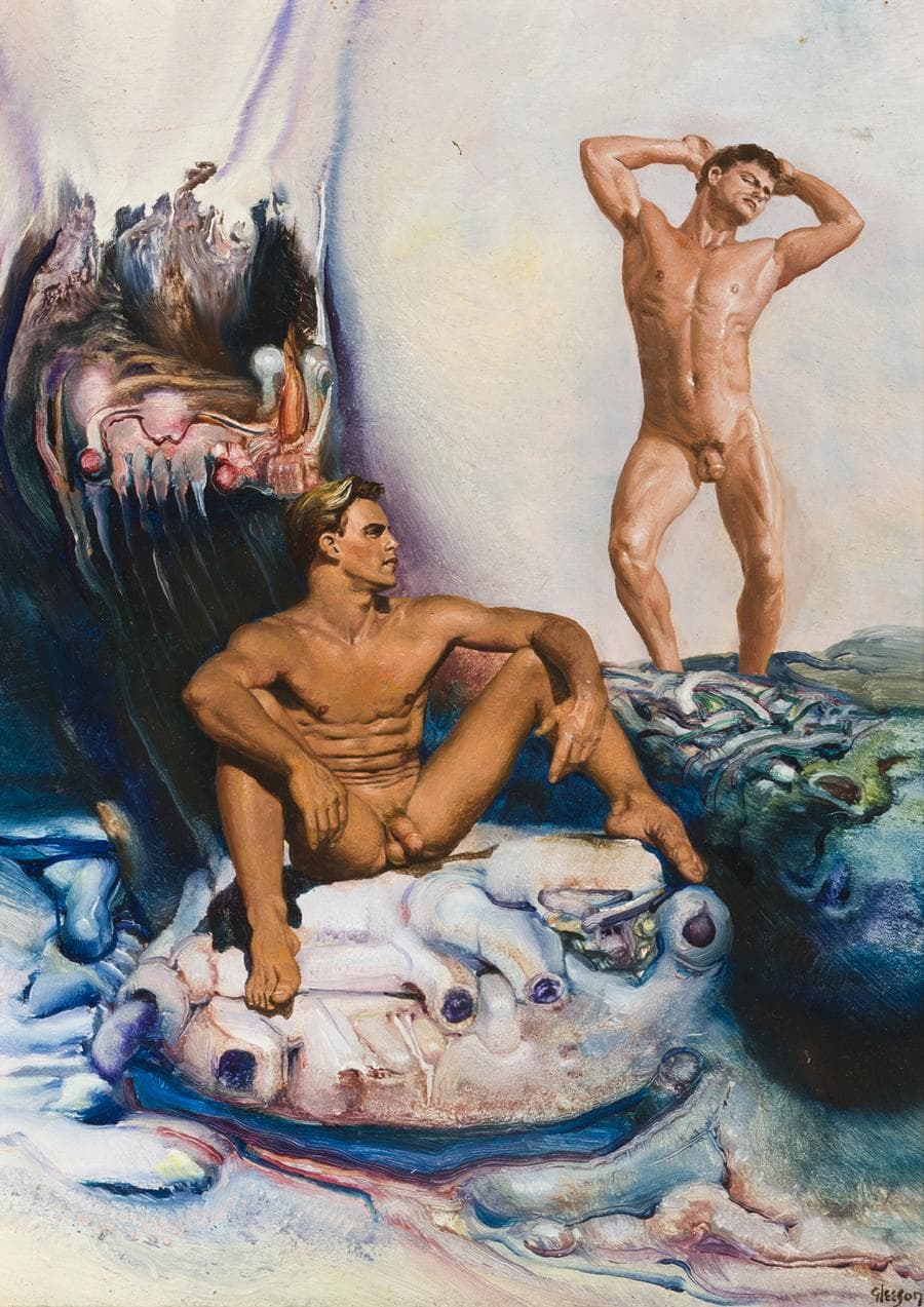 TWO MALE NUDES
