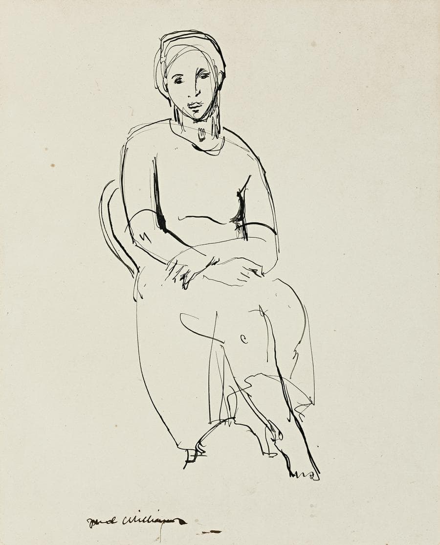SEATED WOMAN