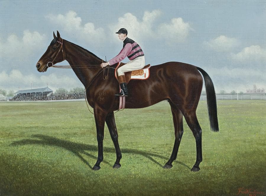 RACEHORSE (NO.1) AND JOCKEY