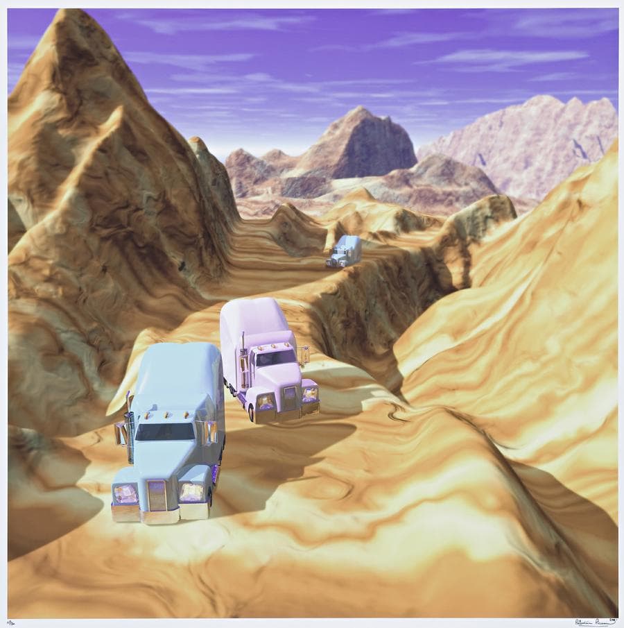 DESERT RIDERS, MOUNTAINS