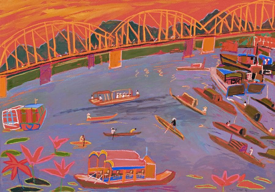 BRIDGE OVER PERFUMED RIVER