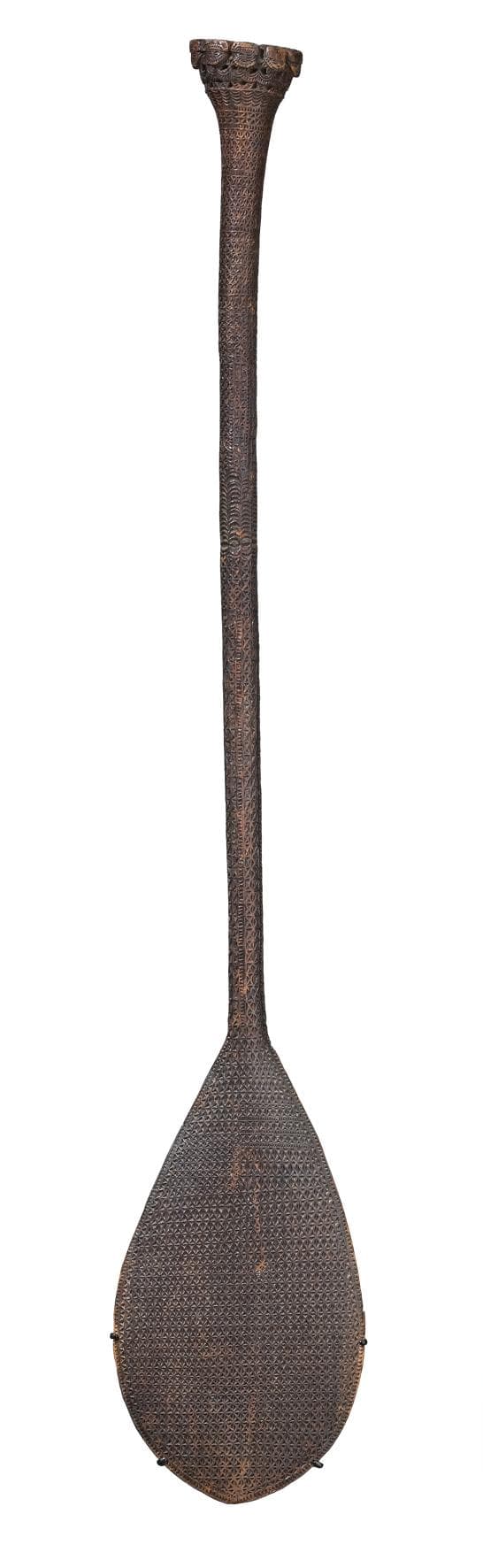 A FINE CEREMONIAL PADDLE