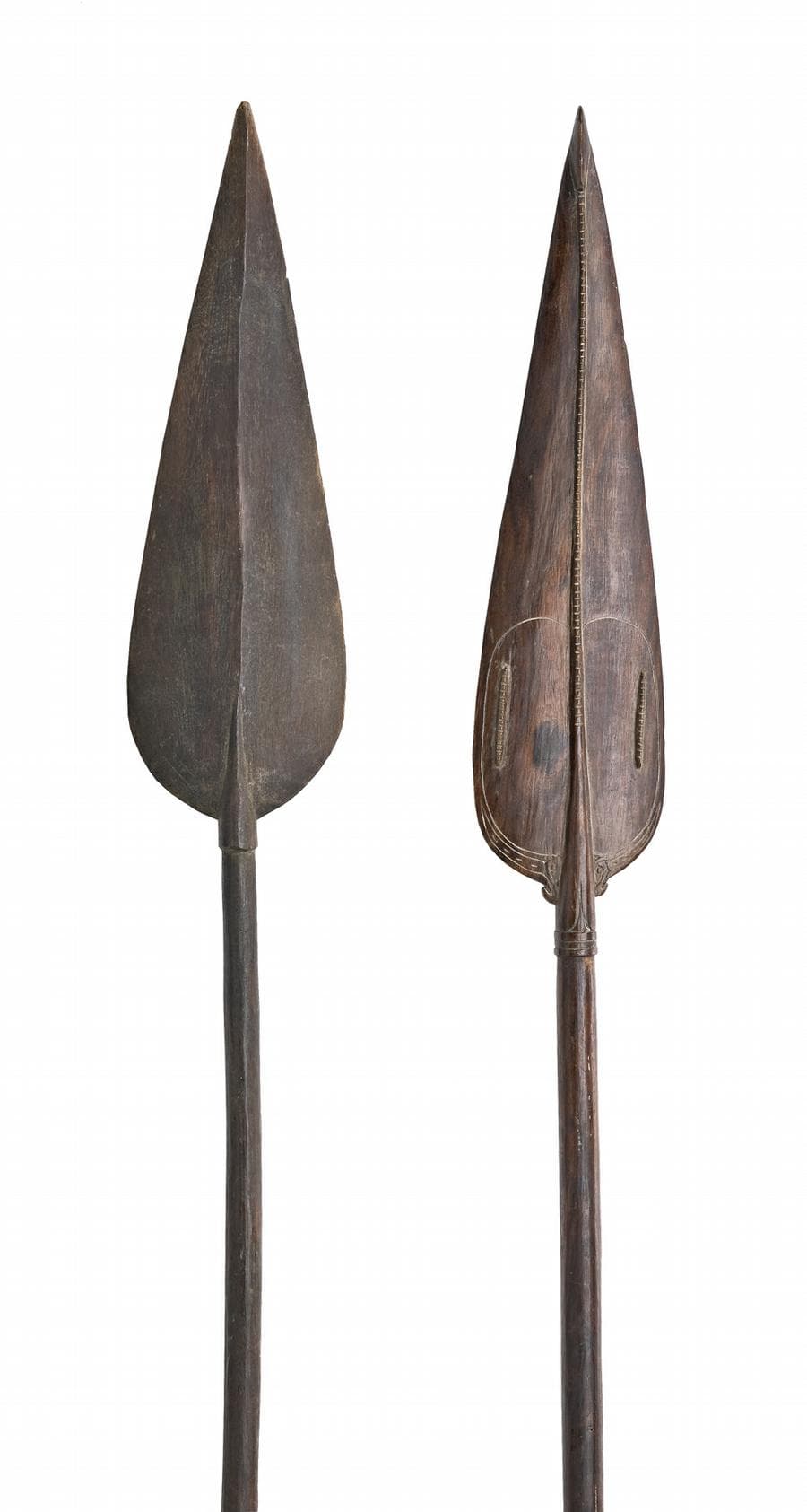 A PAIR OF MASSIM PADDLES