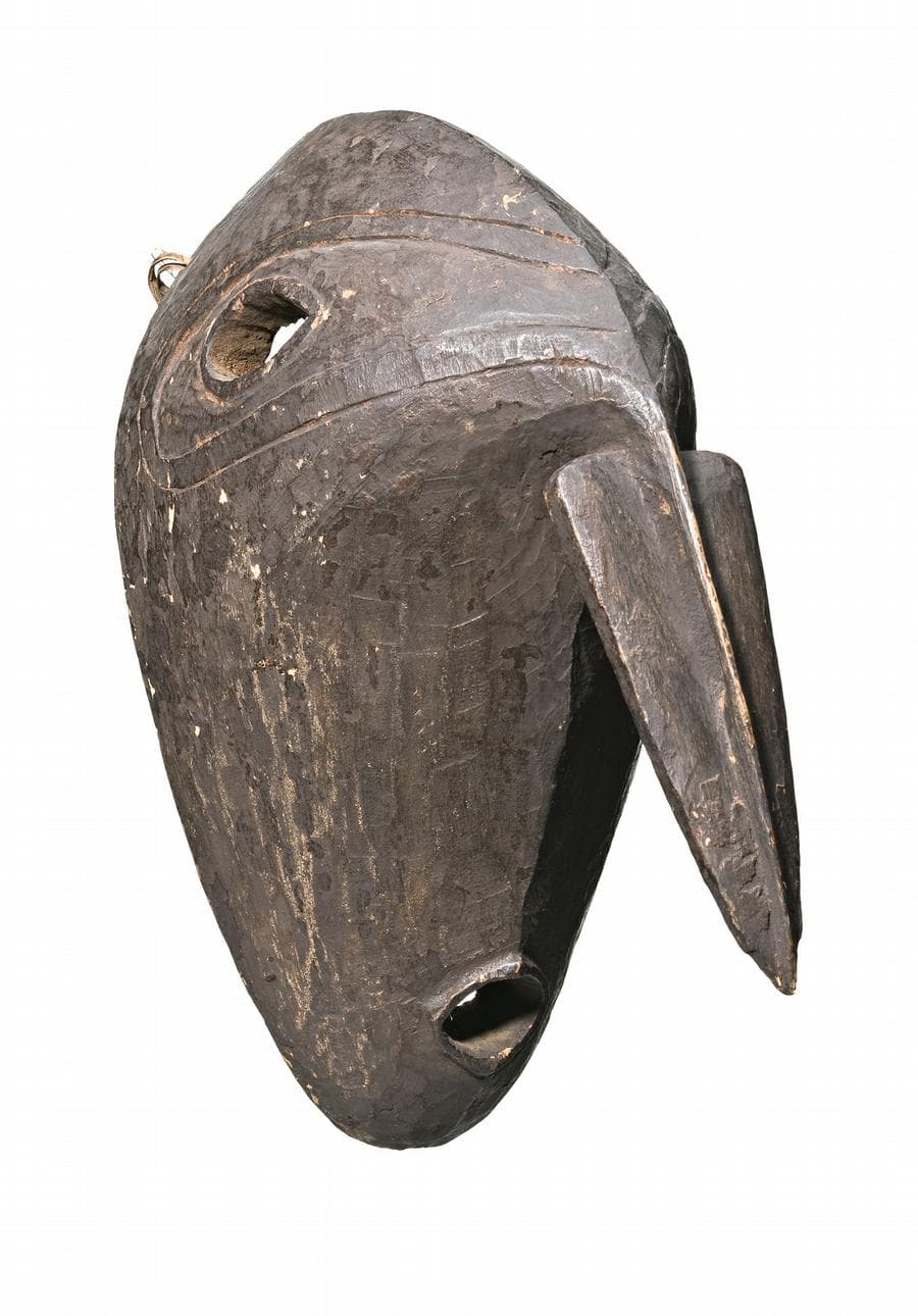 A LONG NOSED DANCE MASK