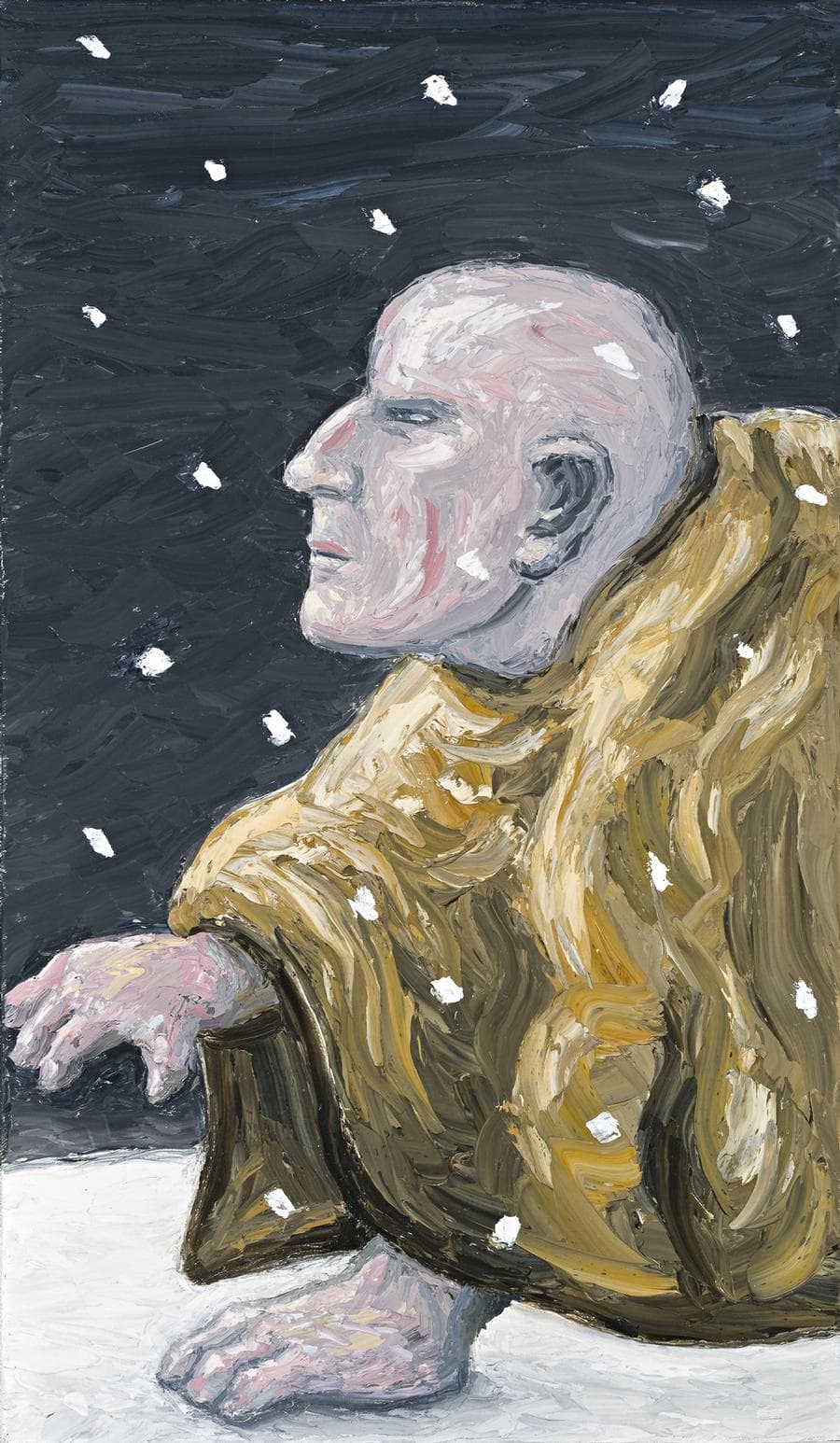PAINTING (FIGURE IN CLOAK)