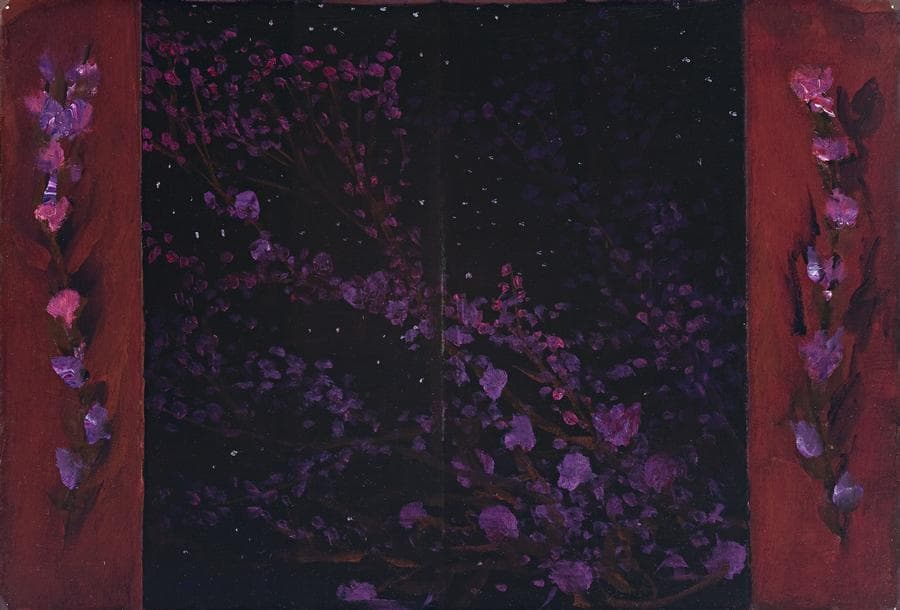 EVENING FLORA SCREEN (STUDY)