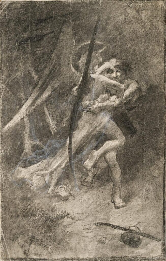 JACOB WRESTLING WITH THE ANGEL