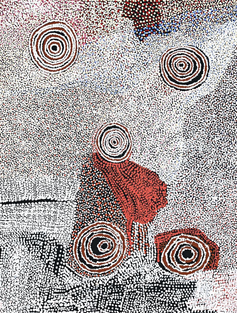 ROCK HOLES AND COUNTRY NEAR THE OLGAS