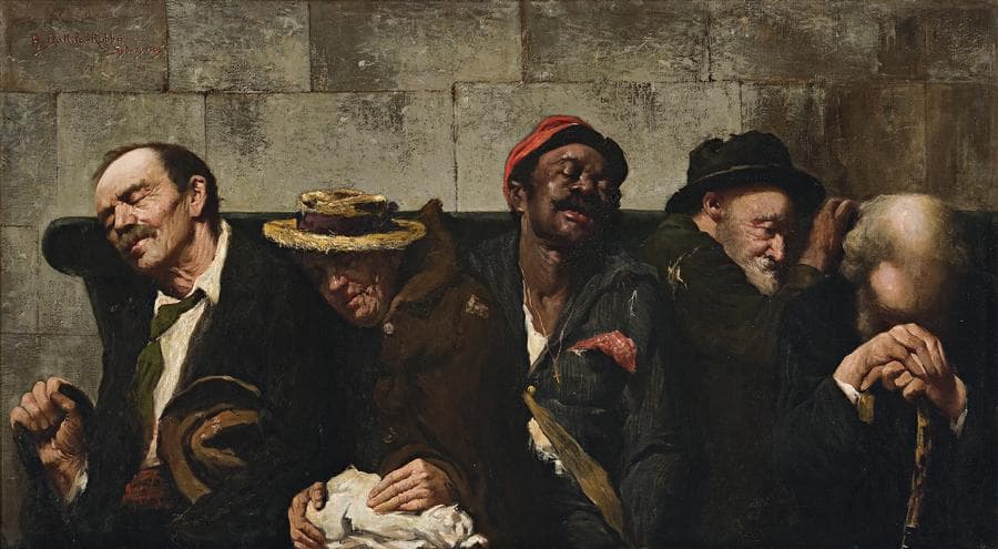 POVERTY MAKES STRANGE BEDFELLOWS