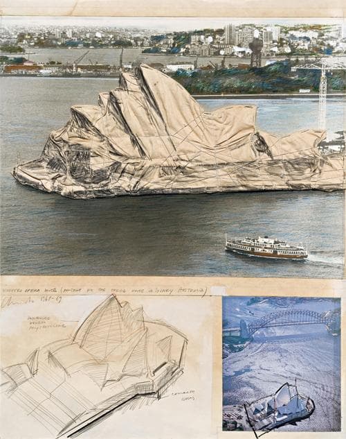 WRAPPED SYDNEY OPERA HOUSE