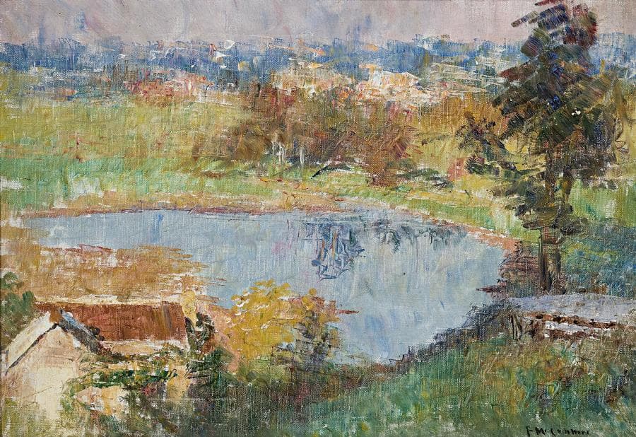 COLOUR NOTE AT SOUTH YARRA, c.1910 (Also Known As ‘Como Park In Flood’ c.1910)