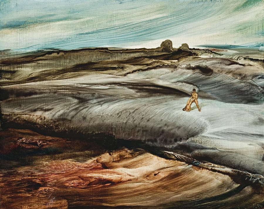 FIGURE IN LANDSCAPE
