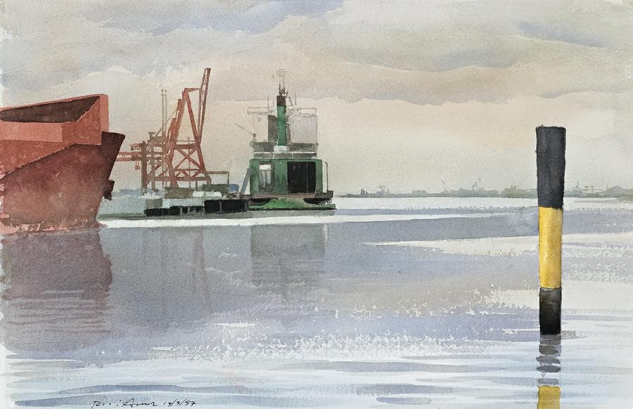 WEBB DOCK WITH MARKING