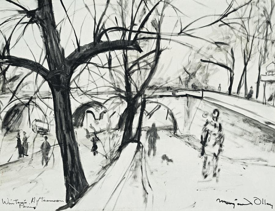 WINTER AFTERNOON, PARIS