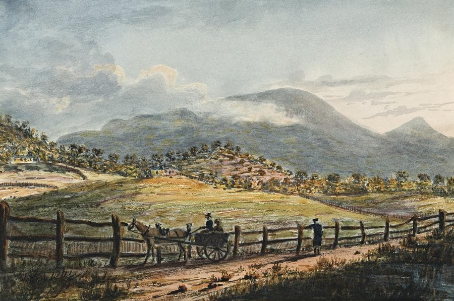 NEAR MOUNT WELLINGTON, TASMANIA