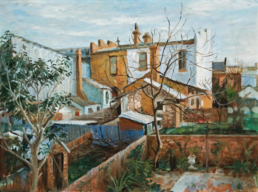 THE VIEW FROM DAVID STRACHAN’S KITCHEN