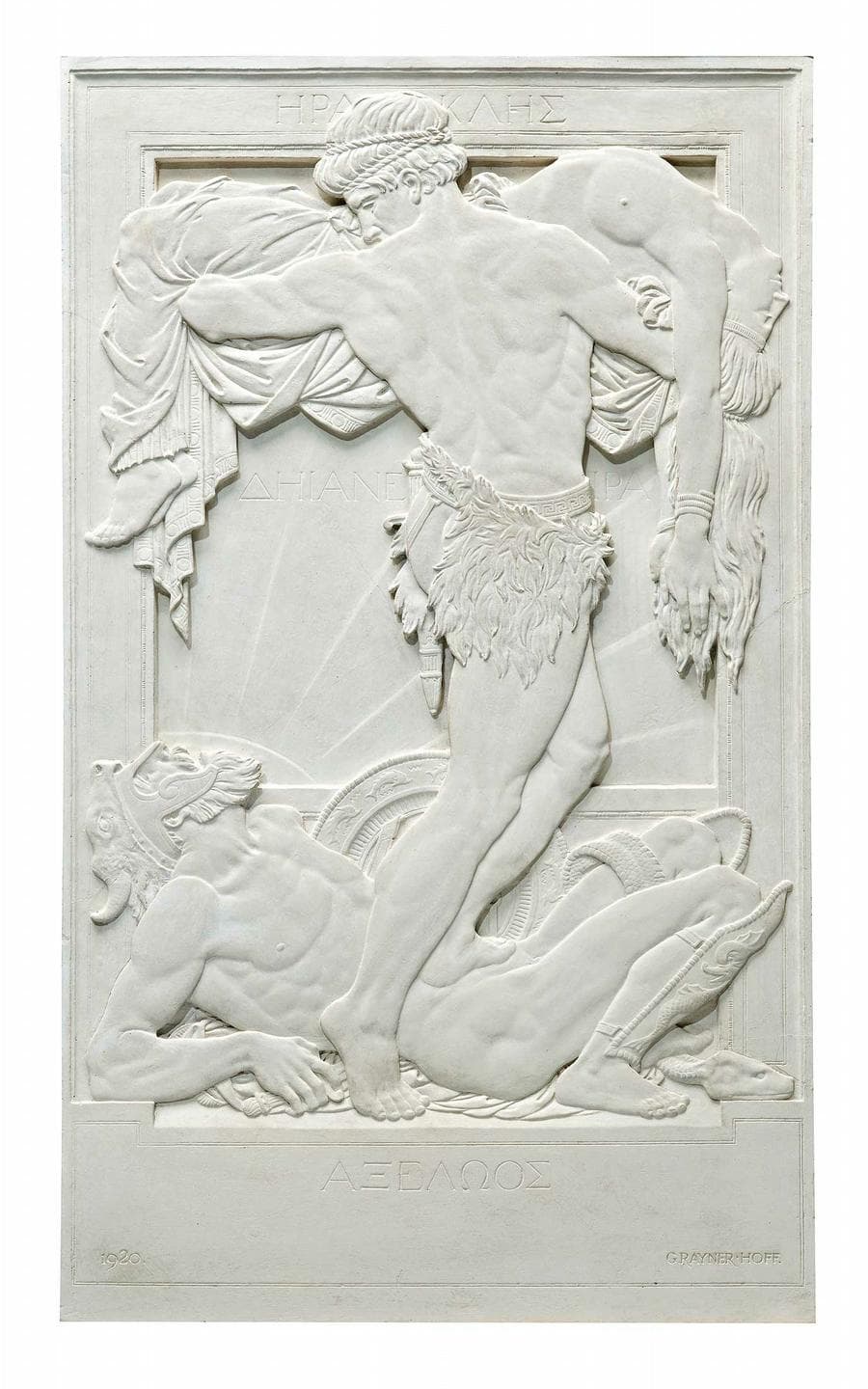 HERCULES, DEIANIRA AND ACHELOUS