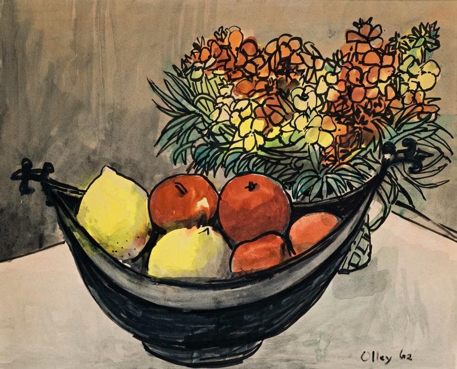 FRUIT AND FLOWERS