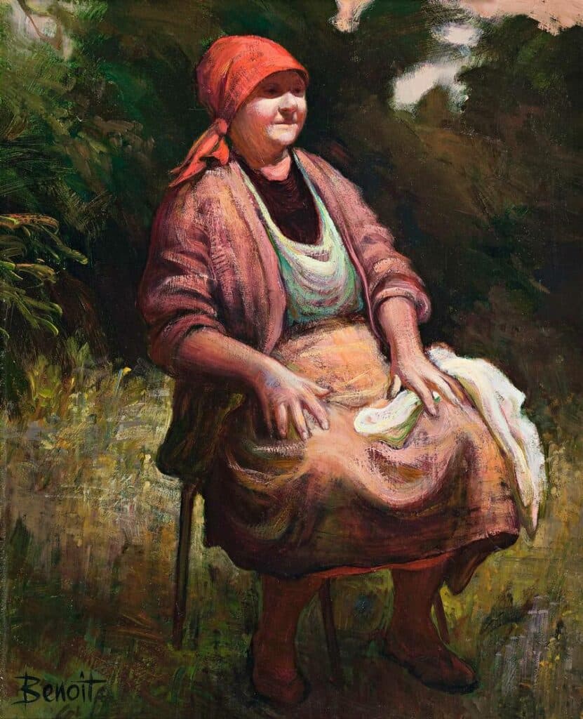 SEATED FIGURE