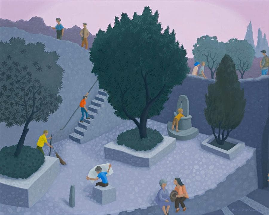 TOURISTS, ST PAUL DE VENCE