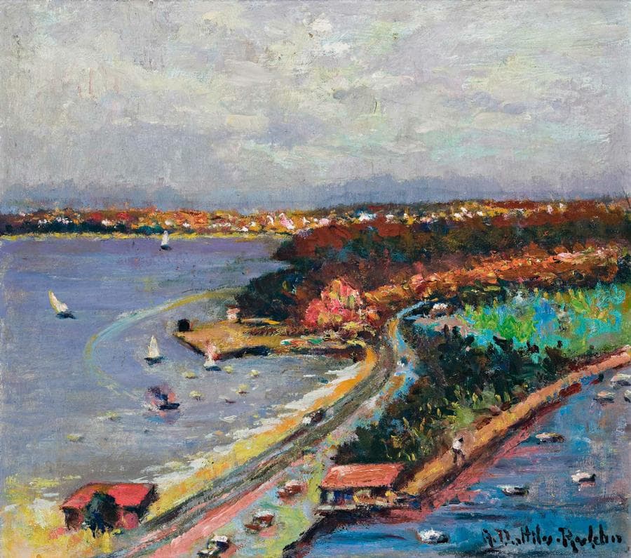 APPROACH TO SPIT BRIDGE