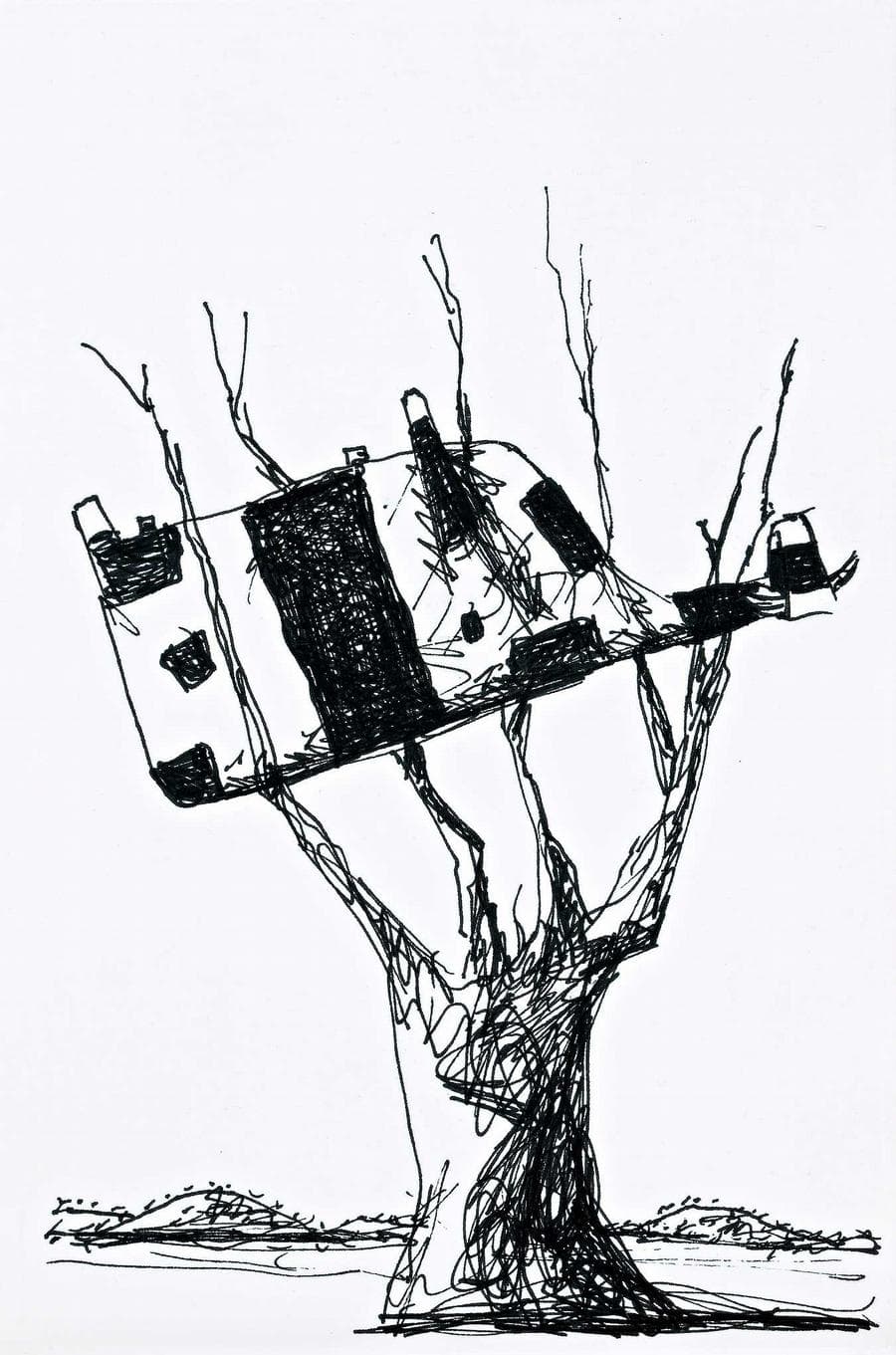 COW UP A TREE, DOBELL’S COW