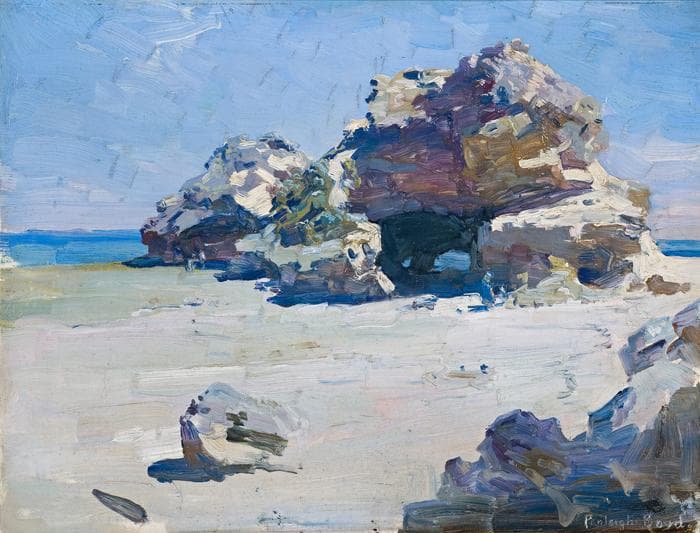 LONDON BRIDGE ROCK, BACK BEACH, PORTSEA
